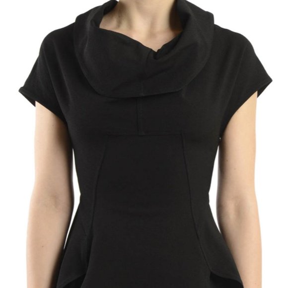 Rick Owens Structured Judith Top, Black - Picture 1 of 6